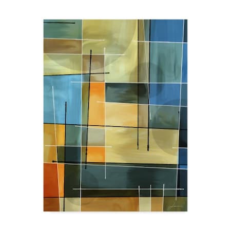 Trademark Fine Art James Burghardt 'Counter Balance I' Canvas Art, 14x19 WAG03130-C1419GG